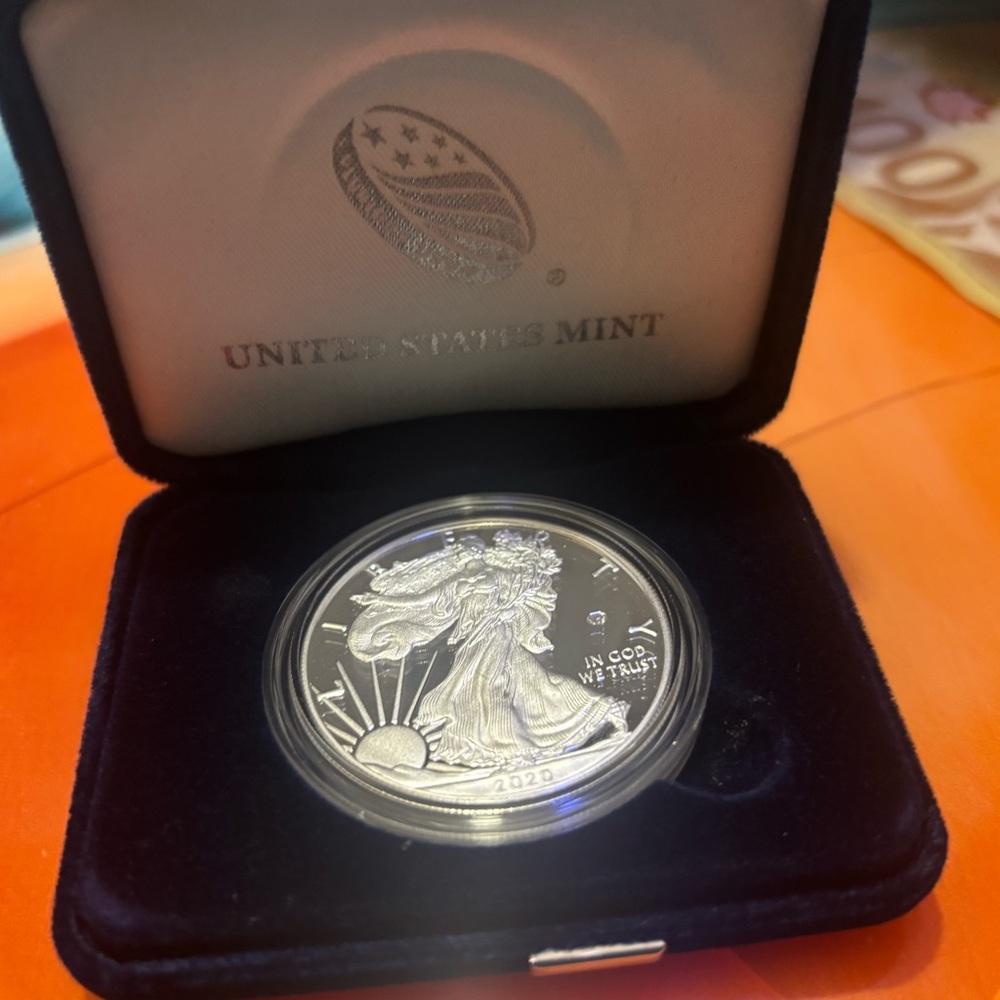 End of World War II United States Mint Silver Proof Coin 75th annniversary